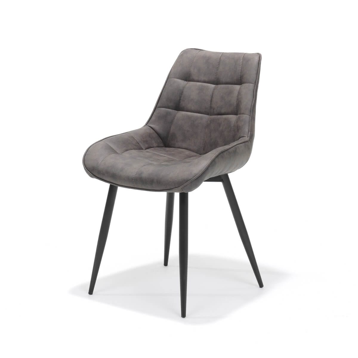 Amsterdam antraciet Stoel boxspringwereld.com